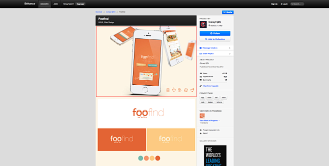 Foofind on Behance