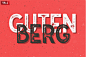 Gutenberg font family