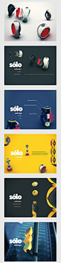 Sólo - traffic light on the Behance Network