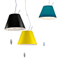 Costanzina suspension lights by Paolo Rizzatto for Luceplan