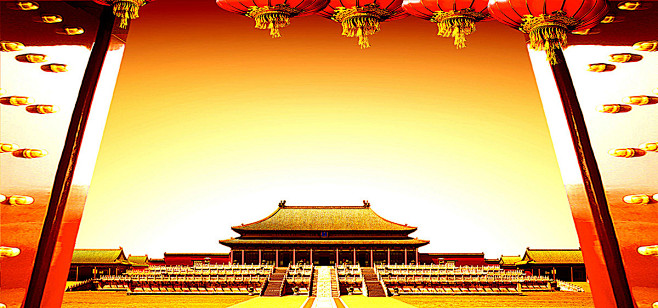 北京,故宫,灯笼,中国风,喜庆,热烈,门...