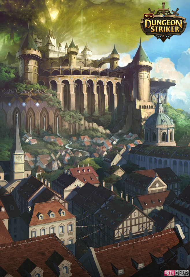 《地城之光》最新原画及游戏截图