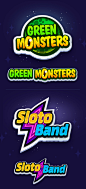 Sloto Logos - Collectibles : Logotypes made for Collectibles album as a game feature for Slotomania