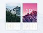 天气UI界面设计Weather Display - 图翼网(TUYIYI.COM) - 优秀APP设计师联盟
