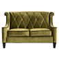 Armen Living Barrister Loveseat