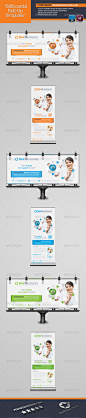 Corporate Billboard Template - Signage Print Templates