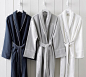 Hotel Piped Trim Robe