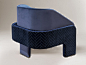 Fabric armchair with armrests L'UNITÉ by DOOQ