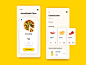 Handmade Pizza graphic web handmade pizza food design list minimal search ux ui delivery illustration icon app