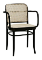 A classic that mixes the bentwood construction with a woven back. Available in standard or premium finishes.