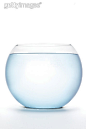 室内,化妆用品,唇膏,粉色,花_gic5377720_Fishbowl filled with water_创意图片_Getty Images China