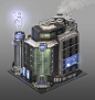 Anno 2070: Tycoon buildings, Tobias Frank : Concepts created for Anno 2070 / © Ubisoft, Blue Byte