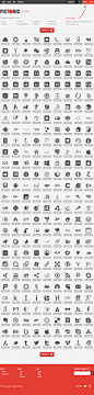 Free Font Icons by Pictonic
