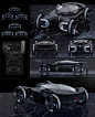Cryptomotors Luxury Sci-fi Vehicle : sci-fi vehicle for a new planet  