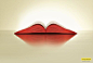 "Lips" Print Ad for Audio Books by Ogilvy & Mather, Mumbai