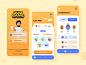 Vocabulary Based Game App UI by CMARIX TechnoLabs on Dribbble