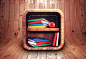 App Icon Design - Book Shelf