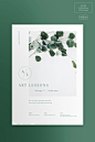 Art Lessons | Modern and Creative Templates Suite : A new series of products for effective presentation and promotion of your brand or business. Enjoy a huge collection of products – headers, covers, posts, letterheads, envelopes, folders, notebooks, bann