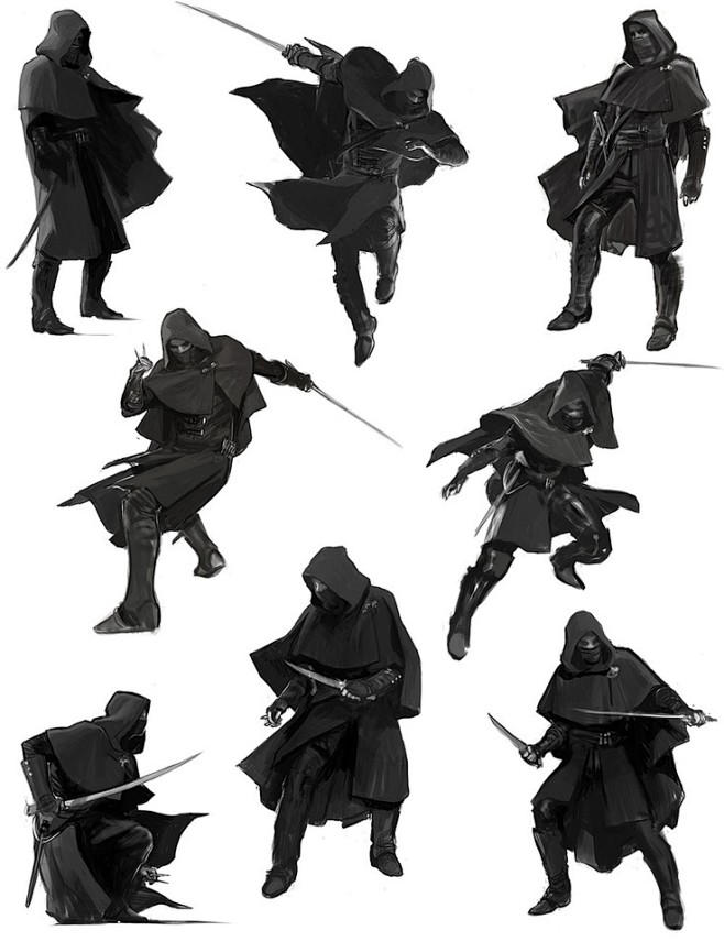 Corvo Poses - Pictur...