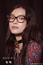 #Bangztyle# @倪妮V Stars in Gucci Eyewear F/W 2017-2018 : by Colin Dodgson | Gucci代言人倪妮为品牌拍摄新季广告大片：取景于伦敦东区的Rio电影院，倪妮佩戴最新眼镜系列，呈现复古优雅型格，如同电影剧照般的高级质感分外迷人。本次广告大片将在全球范围内发布。 ​​​​