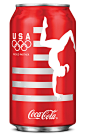 可口可乐2012伦敦奥运会美国队版限量包装 