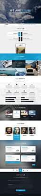 Ether - One Page Creative Portfolio