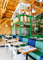 Green + Blue at Superba Food + Bread in Venice, CA ph: @David Nilsson Gil