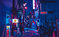 People 2500x1563 Japan Benjamin Hung night street neon text