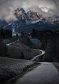 The winter is coming, Cortina d’Ampezzo, Dolomites, Italy
