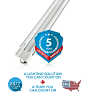 Hyperikon LED Shop Light, 4ft Utility Garage Light 38W Linkable with Pull Chain, Clear 5000K, 4 Pack - - Amazon.com