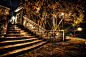 General 3264x2176 night stairs HDR park