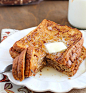 Healthier Pumpkin French Toast