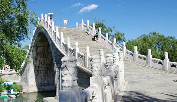 北京市海淀区颐和园内颐和园玉带桥，是皇家...