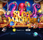 Slot Machine - Backgrounds and Icons for Fun Spin