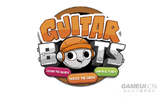 GuitarBots-英文游戏logo-...