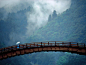 锦带桥，山口，日本