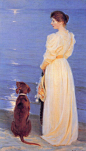 Peder Severin Kroyer - Summer Evening Near Skagen | Flickr - Photo Sharing!