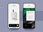 Luxury Perfume App buy store mockup ios ecommerce beauty concrete chanel luxury perfume photography clean list interface app material ui flat