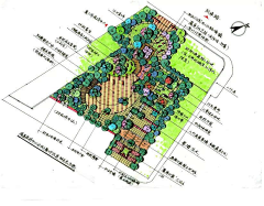 理朋采集到master plan 总平图