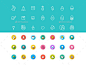 复活节图标包平面彩色中风21项,季节性的图标Easter Icons Pack Flat Colorful   Stroke 21 Items - Seasonal Icons篮子,贝尔,圣经,鸟,兔子,蝴蝶,蛋糕,日历,蜡烛,小鸡,蛋糕,复活节,鸡蛋,节日,花朵,花,心,节日,兔子,季节,春天,松鼠 basket, bell, bible, bird, bunny, butterfly, cake, calendar, candle, chick, cupcake, easter, egg, festi