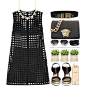 A fashion look from June 2015 featuring black mini dress, summer skirts and black lace lingerie. Browse and shop related looks.