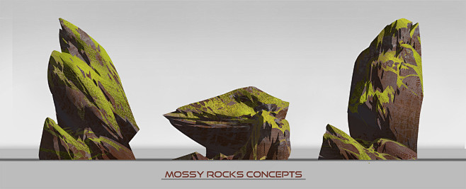 Snowy rocks concept,...