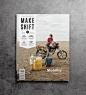 MAKESHIFT 02 by Santos Henarejos, via Behance #Layout #Design #Magazine #Editorial #Cover