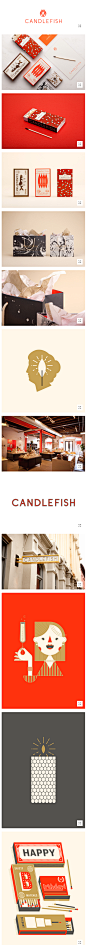 Candlefish蜡烛鱼品牌VI设计 _ 视觉中国 旗下创意社区