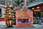 【魔幻童话风格】新加坡Westgate商场的中空挂饰及dp小景 圣诞