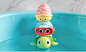 宝宝儿童洗澡玩具戏水游泳小乌龟玩具沐浴喷水海豚叠叠乐男孩女孩-淘宝网