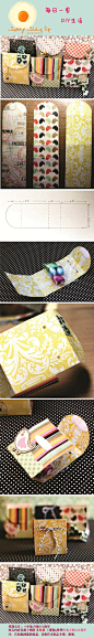 #每日一篇，DIY生活#【DIY gift boxes】试着做做~太难的话，做个盒子也很好看啊，有比例的图哦！