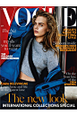 Cara Delevingne September Vogue Cover Star - CARA DELEVINGNE graces her fifth Vogue cover in a fashion shoot photographed by Mario Testino (Vogue.co.uk): 