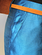 包邮OL简约大牌真丝泰丝长裤休闲裤铅笔裤原创设计独卖新款女 2013