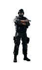 Thermite : Jordan "Thermite" Trace is an Attacking Operator featured in Tom Clancy's Rainbow Six Siege. A Medium Armored Operator, Thermite is equipped with two Brimstone BC-3 Exothermic Charges. These charges can breach through any Reinforced W